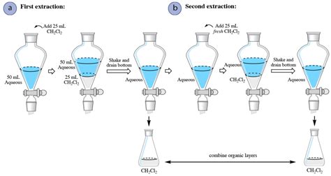 bottom aqueous layer extraction procedure